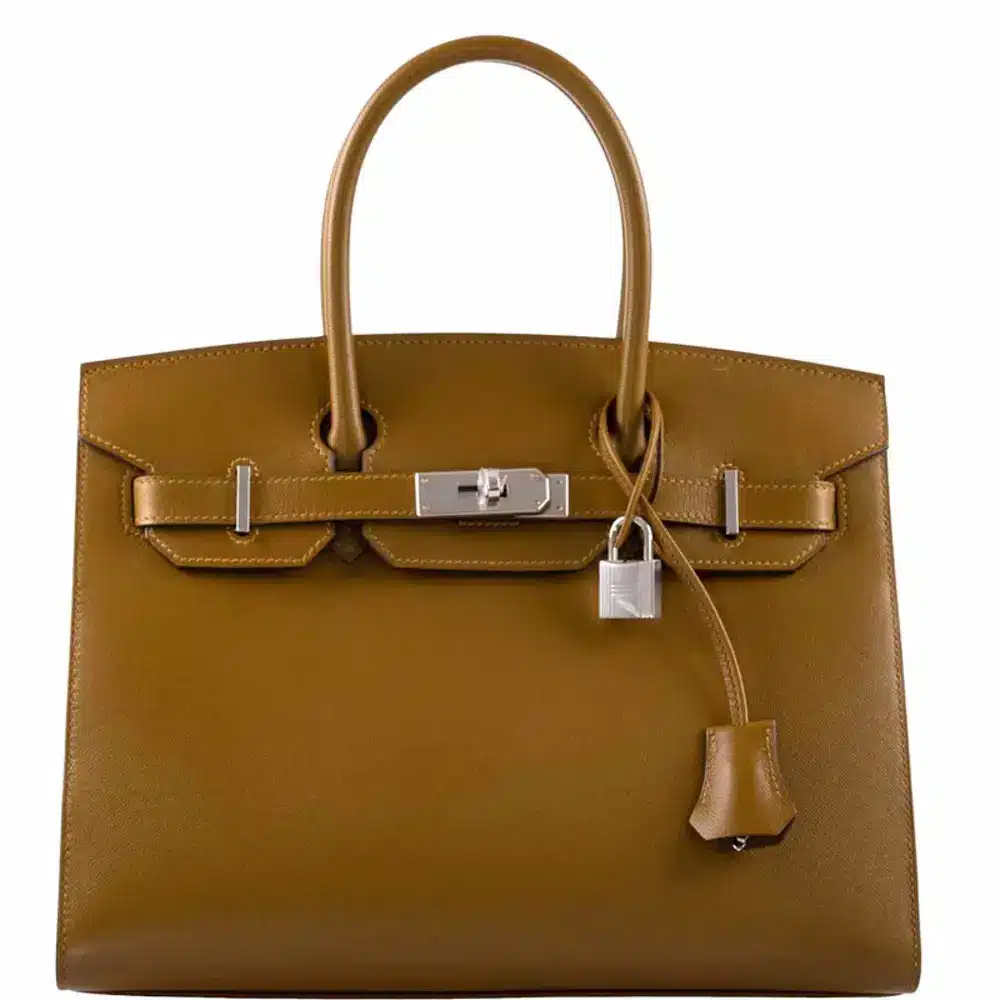 replica hermes bags Hermès 2019 Birkin 30 Sellier Bronze Dore Madame Grain Palladium Hardware