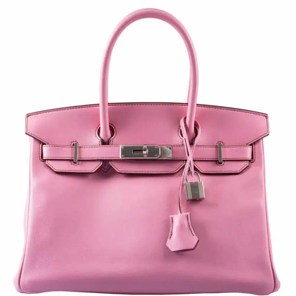 Hermes Birkin 30 Bubblegum Pink Swift with Palladium Hardware