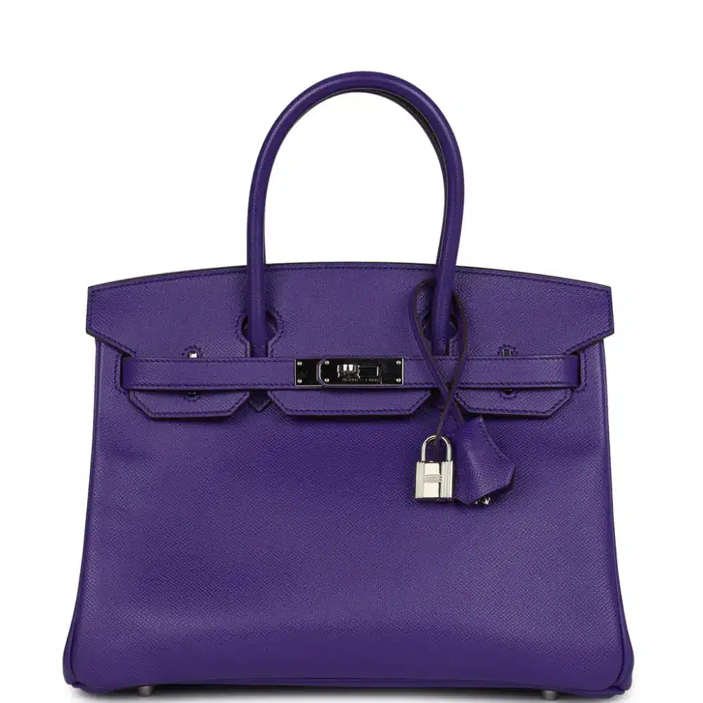 replica hermes bags Hermès Birkin 30 Crocus Epsom Palladium Hardware