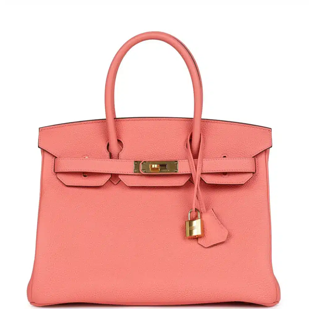 replica hermes bags Hermès HSS Birkin 30 Rose Candy Togo Gold Hardware