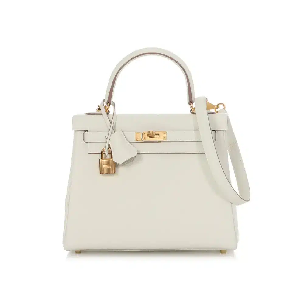 Hermès Kelly 25 Mushroom Beige Togo Gold Hardware Lushentic inspired bags