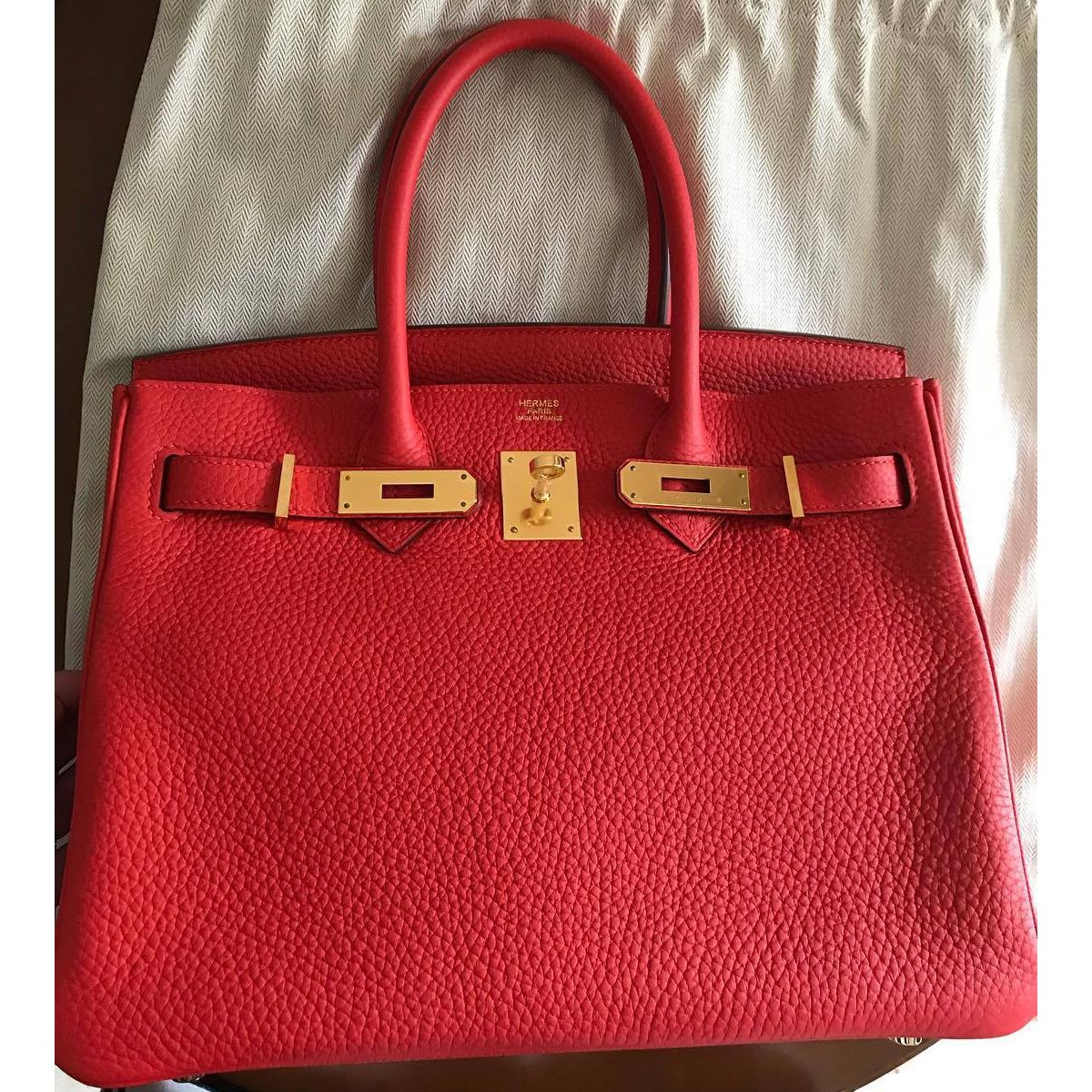 Hermès Rouge Tomate Color